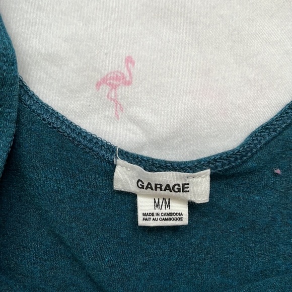 Teal  short sleeve shirt - Picture 3 of 3